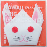 Cochae  soft towel 100% cotton - Usagi (Rabbit) White   35 x 35 cm