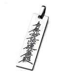 Saito - Na Mu Myo Ho Ren Ge Kyo  Silver Pendant Top (Silver 950)