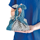 Kawashima - Kikka Rinrei 菊花琳麗（キッカリンレイ） - Furoshiki 50 x 50 cm  (Japanese Wrapping Cloth)