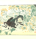 Kawanabe Kyosai - Hebi to Suzume (Snakes and sparrows) - Free Shipping