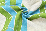 AtarashikiInishie -  Double-Sided Dyeing - Kikkou light Green - Furoshiki (Japanese Wrapping Cloth)