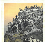 Yoshida Toshi - U no shima (Cormorant Island) - Free Shipping