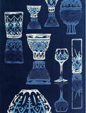 Kenema - Kiriko Glass  (The dyed Tenugui)