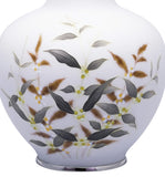 Saikosha - #010-14 Shikibu (Cloisonné ware vase) by Master T. Tamura - Free Shipping