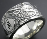 Saito - Rise Dragon W/Bonji Silver Ring (Silver 950)