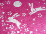 Komongara Tenugui - #3 Usagi (Rabbit) (The dyed Tenugui)