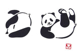 Kenema  - Denguri Panda   (The dyed Tenugui)