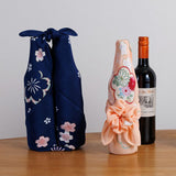 Rayon Chirimen - Koyomi Hikita Ume sango - 疋田梅 サンゴ - Furoshiki  68 x 68 cm