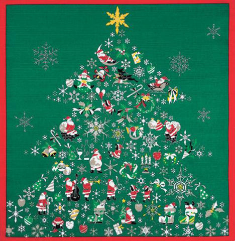 Saigiki - Christmas decoration - Furoshiki - 50 x 50 cm