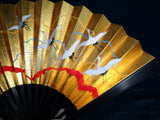 Kyoto Kazari Sensu - #63 Cranes - Length - 15.2 cm (5.984")