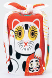 Cochae - Maneki Neko 48 福コチャエ 招き猫 コウハク- Furoshiki 48 x 48 cm