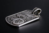 Saito - Rise Dragon-L Silver Pendant Top (Silver 950)