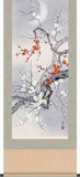 Sankoh Kakejiku -7A2-055  Gekka Kohaku Ume   - Free Shipping
