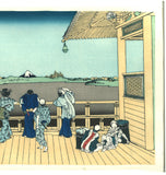 Katsushika Hokusai - #07 - Gohyaku-rakanji Sazaidō 五百らかん寺さゞゐ堂   - Free Shipping　　