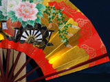 Kyoto Kazari Sensu - #51 Hana Guruma - Length - 22.7 cm (8.937")  - Free Shipping