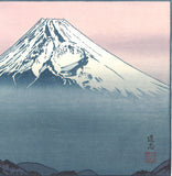 Yoshida Toshi - #018304 Katsuragi Yama Yori (Mount Fuji from Katsuragiyama) - Free Shipping