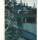 Kasamatsu Shiro - #16 Ochanomizu Tasogare (Twilight at Ochanomizu area) - Free Shipping