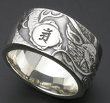 Saito - Rise Dragon W/Bonji Silver Ring (Silver 950)