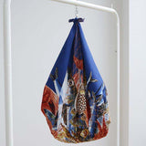 Asayama Misato - Sea Harvest 97 x 97 cm Furoshiki (Japanese Wrapping Cloth)