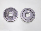 Saito - Six Eirakusen Silver Pendant with Deer Skin Strap