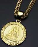 Saito - Fugen Bosatsu Pendant Top (18Kt Gold)　