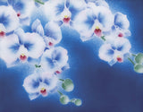 Saikosha - #014 01 Phalaenopsis orchid (Framed Cloisonné ware) - Free Shipping