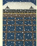 Kato Teruhide - #017 Yuki Butai  (Kiyomizu Temple in snow) - Free Shipping