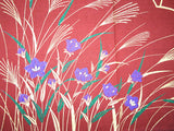 Kyoto Noren (Doorway curtain) 85 cm X 90 cm - Yamatori Akikusa Sabi Shu - Free Shipping