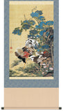 Sankoh Kakejiku - KZ2G9-034- Ito Jakuchu - Ajisai Soukeizu - Free Shipping
