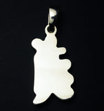 Saito - Ann Shape Silver Pendant Top (Silver 925)