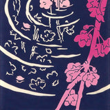 Kenema - Shidare Kagami Zakura  しだれ鏡桜  (The dyed Tenugui)