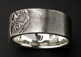 Saito - Plum & Bamboo Tree Silver Ring (Silver 925)