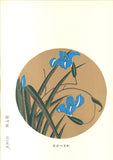 Ito Jakuchu - Kakitsubata (Iris) - Free Shipping