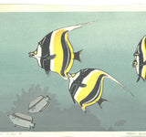 Yoshida Toshi - #015506 Hawaii no Sakana (B)  (Hawaiian Fishes,B)  - Free Shipping