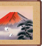 Sankoh Framed Mt. Fuji - 5B5-028  - Aka Fuji Hisho