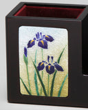 Saikosha - #019-08 Kakitsubata (Iris) (Glasses stand) - Free Shipping