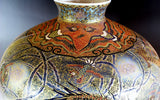 Copy of Fujii Kinsai Arita Japan - Yurisai Kinran Rise Dragon Ornamental vase Ⅱ 33.00 cm (Superlative Collection) - Free Shipping