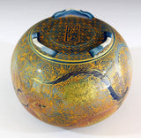 Fujii Kinsai Arita Japan - Yurisai Kinran Phoenix  Incense burner (Superlative Collection) - Free Shipping