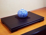 Fujii Kinsai Arita Japan - Somenishiki Kinsai Karakusa Peony Incense burner 10.70 cm ② - Free Shipping