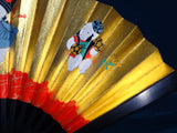 Kyoto Kazari Sensu - #64 Japanese Dolls - Length - 15.2 cm (5.984")