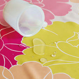 Himemusubi - Aqua Drop (Water repellent finish)  Botan  (peony)  牡丹  Rose - Furoshiki   100 x 100 cm