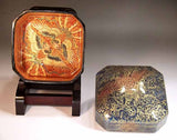 Fujii Kinsai Arita Japan - Yurisai Kinran  Porcelain box Phoenix (Superlative Collection) - Free Shipping