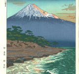 Okada Koichi - #P1 Hagoromo Kaigan no Fuji  (The view of Mt.Fuji from Hagoromo coast)　(羽衣海岸の富士) - Free Shipping