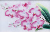 Saikosha - #013-01 Phalaenopsis orchid  (Framed Cloisonné ware) - Free Shipping