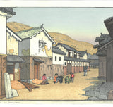 Yoshida Toshi - #015114 Naba  (Village in Harima) - Free Shipping