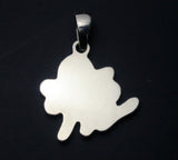 Saito - Kiriku Shape Silver Pendant Top (Silver 925)