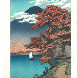 Kawase Hasui - #HKS-13  Nikko Chuzenji ko  (Lake Chuzenji, Nikko) - Free Shipping