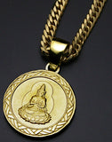 Saito - Dainichi Nyorai  Pendant Top (18Kt Gold)