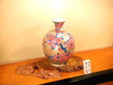 Fujii Kinsai Arita Japan - Somenishiki Golden Sakura Vase 45.00 cm - Free Shipping