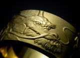 Saito - Rise Dragon W/Bonji Gold Ring (18Kt Gold)  (59.80 mm to 68.00 mm inner circumference)